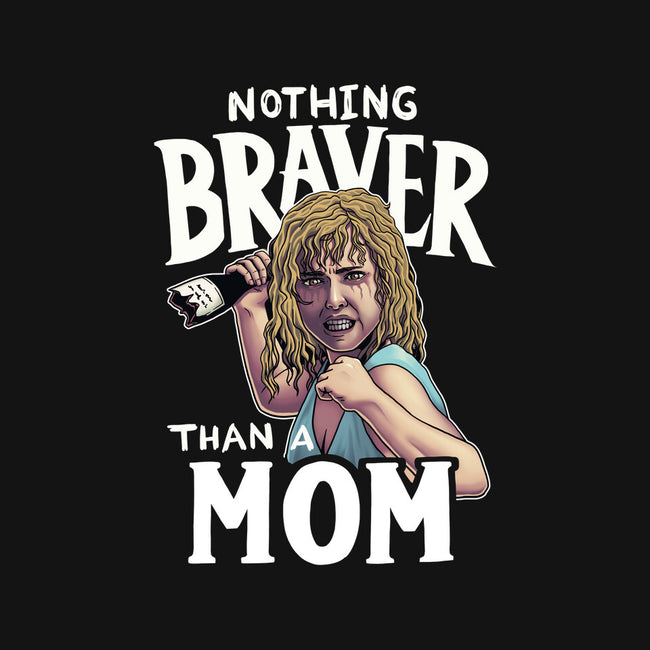 Nothing Braver-None-Glossy-Sticker-Geekydog
