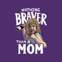 Nothing Braver-None-Glossy-Sticker-Geekydog