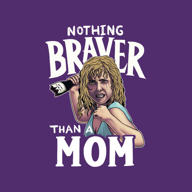 Nothing Braver-Womens-Fitted-Tee-Geekydog