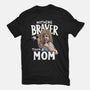 Nothing Braver-Womens-Fitted-Tee-Geekydog