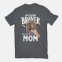 Nothing Braver-Womens-Fitted-Tee-Geekydog