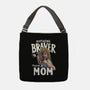 Nothing Braver-None-Adjustable Tote-Bag-Geekydog