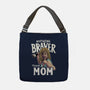 Nothing Braver-None-Adjustable Tote-Bag-Geekydog