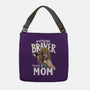 Nothing Braver-None-Adjustable Tote-Bag-Geekydog