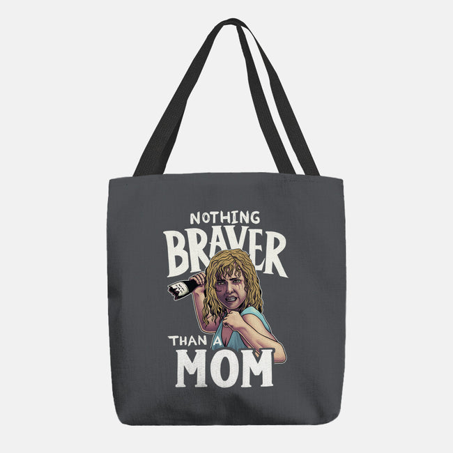 Nothing Braver-None-Basic Tote-Bag-Geekydog