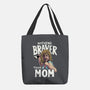 Nothing Braver-None-Basic Tote-Bag-Geekydog