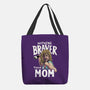 Nothing Braver-None-Basic Tote-Bag-Geekydog