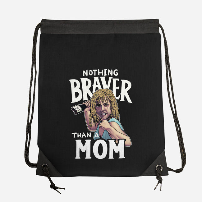 Nothing Braver-None-Drawstring-Bag-Geekydog