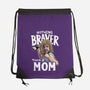 Nothing Braver-None-Drawstring-Bag-Geekydog