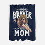 Nothing Braver-None-Polyester-Shower Curtain-Geekydog