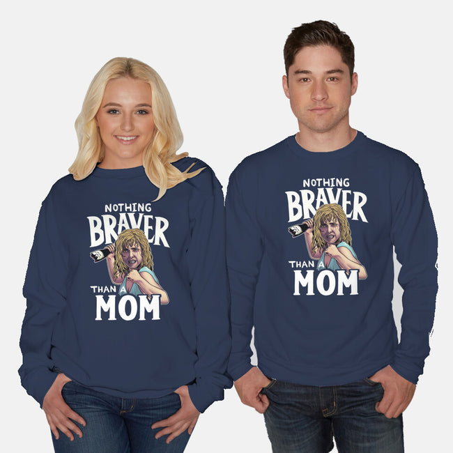 Nothing Braver-Unisex-Crew Neck-Sweatshirt-Geekydog