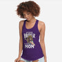Nothing Braver-Womens-Racerback-Tank-Geekydog