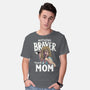 Nothing Braver-Mens-Basic-Tee-Geekydog