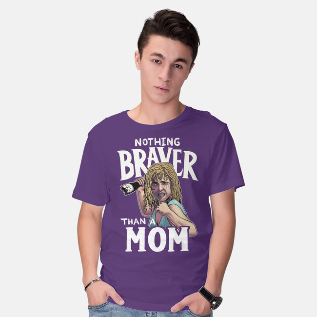Nothing Braver-Mens-Basic-Tee-Geekydog