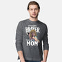 Nothing Braver-Mens-Long Sleeved-Tee-Geekydog