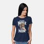 Nothing Braver-Womens-Basic-Tee-Geekydog