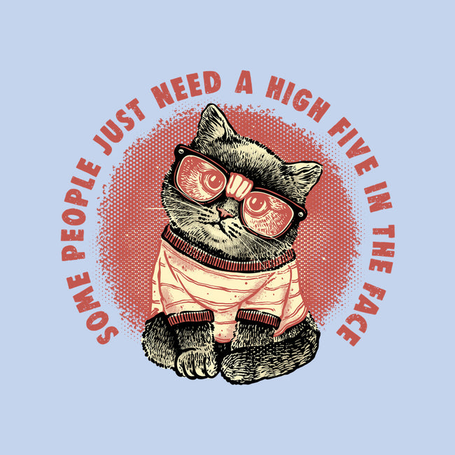 High Five In The Face-Baby-Basic-Tee-glitchygorilla