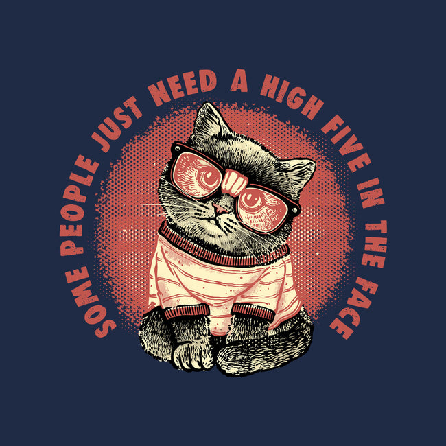 High Five In The Face-Unisex-Kitchen-Apron-glitchygorilla