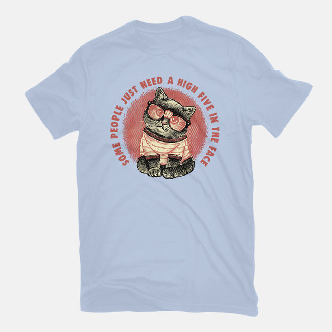 High Five In The Face-Mens-Premium-Tee-glitchygorilla
