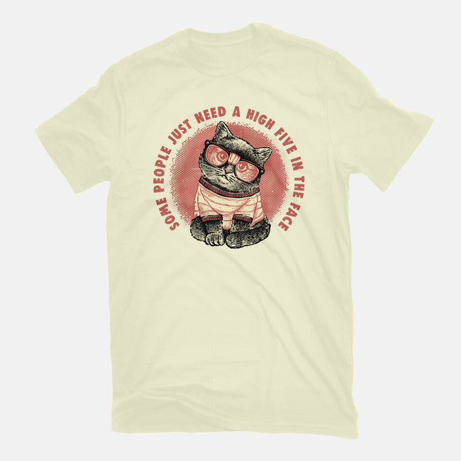 High Five In The Face-Mens-Premium-Tee-glitchygorilla