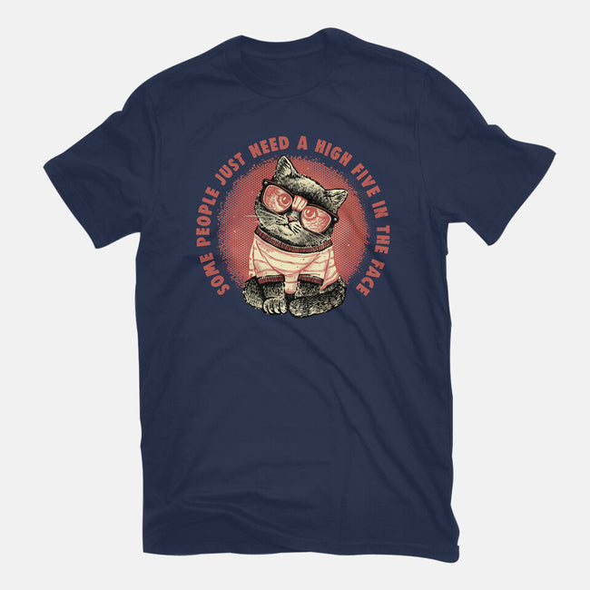 High Five In The Face-Mens-Heavyweight-Tee-glitchygorilla