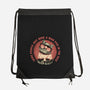 High Five In The Face-None-Drawstring-Bag-glitchygorilla