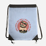 High Five In The Face-None-Drawstring-Bag-glitchygorilla
