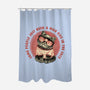 High Five In The Face-None-Polyester-Shower Curtain-glitchygorilla