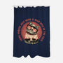 High Five In The Face-None-Polyester-Shower Curtain-glitchygorilla