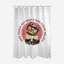 High Five In The Face-None-Polyester-Shower Curtain-glitchygorilla