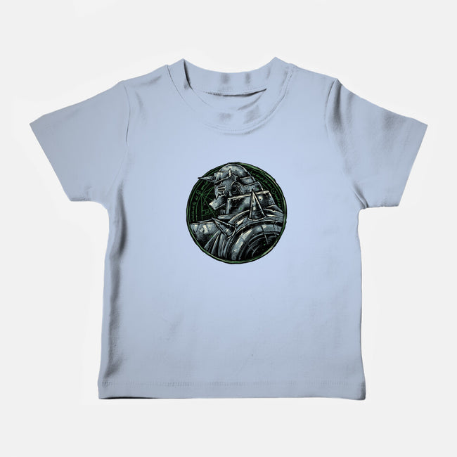 Metallic Soul-Baby-Basic-Tee-glitchygorilla