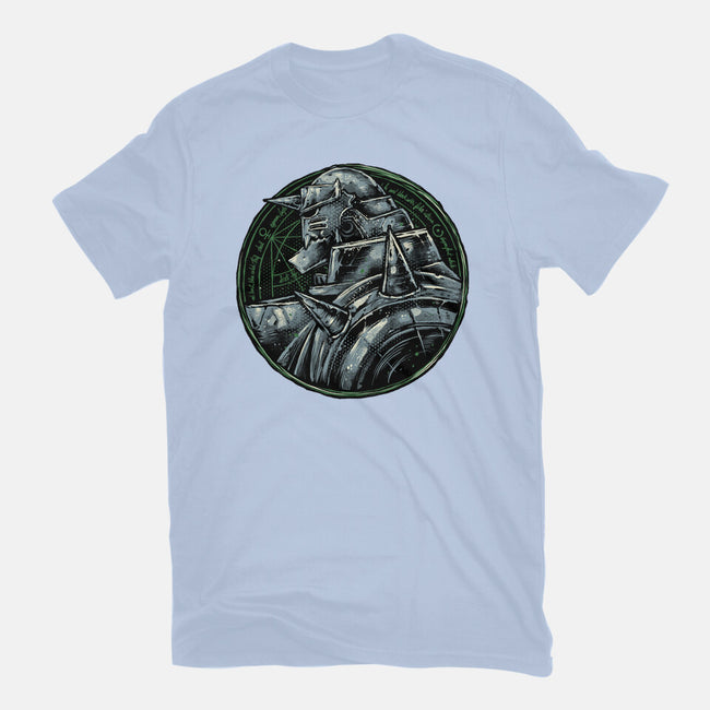 Metallic Soul-Unisex-Basic-Tee-glitchygorilla