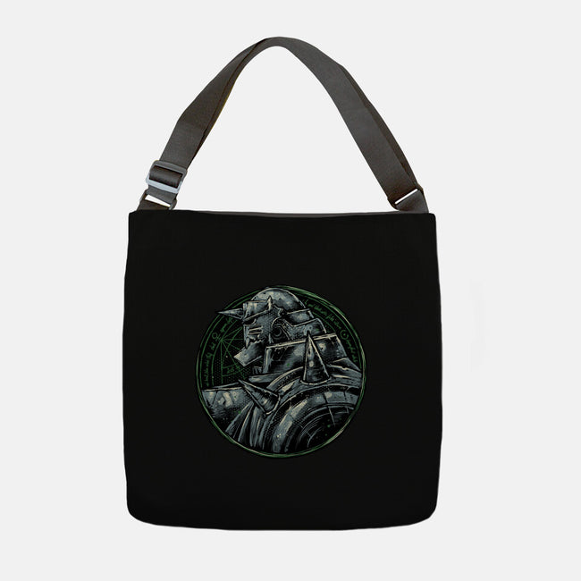 Metallic Soul-None-Adjustable Tote-Bag-glitchygorilla