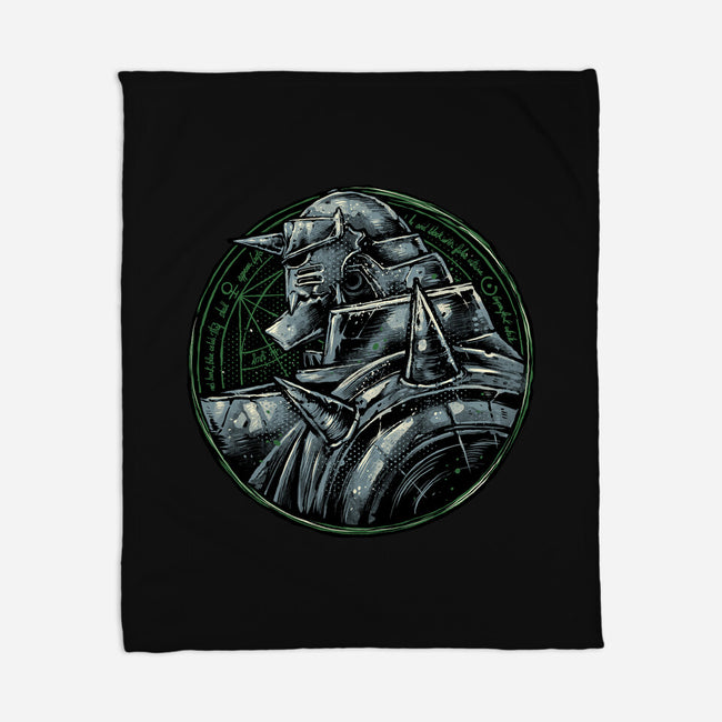 Metallic Soul-None-Fleece-Blanket-glitchygorilla