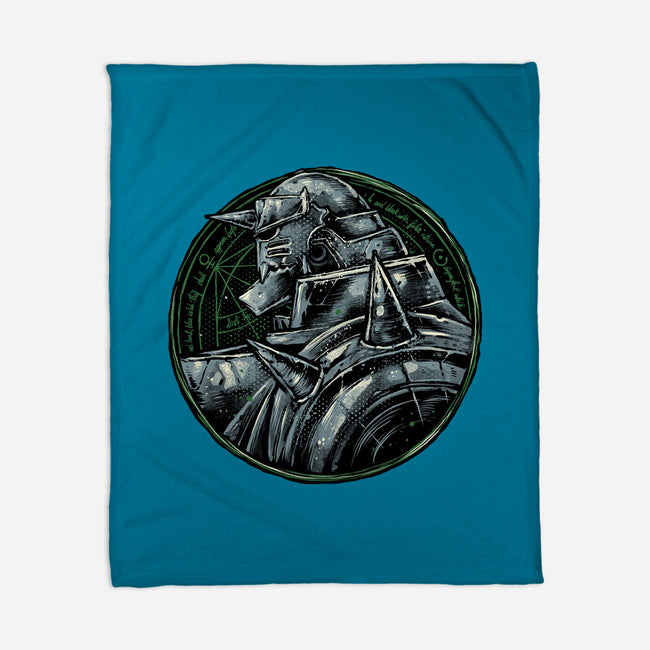 Metallic Soul-None-Fleece-Blanket-glitchygorilla