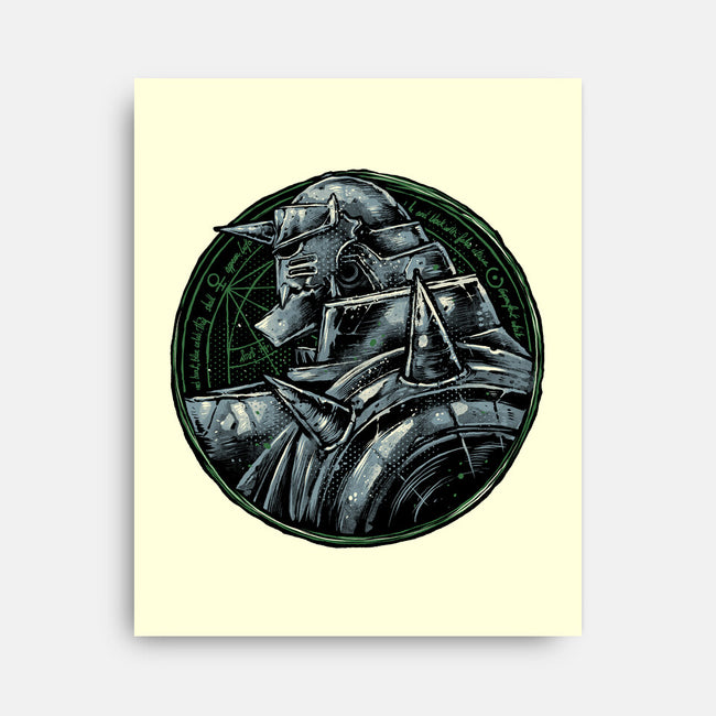 Metallic Soul-None-Stretched-Canvas-glitchygorilla