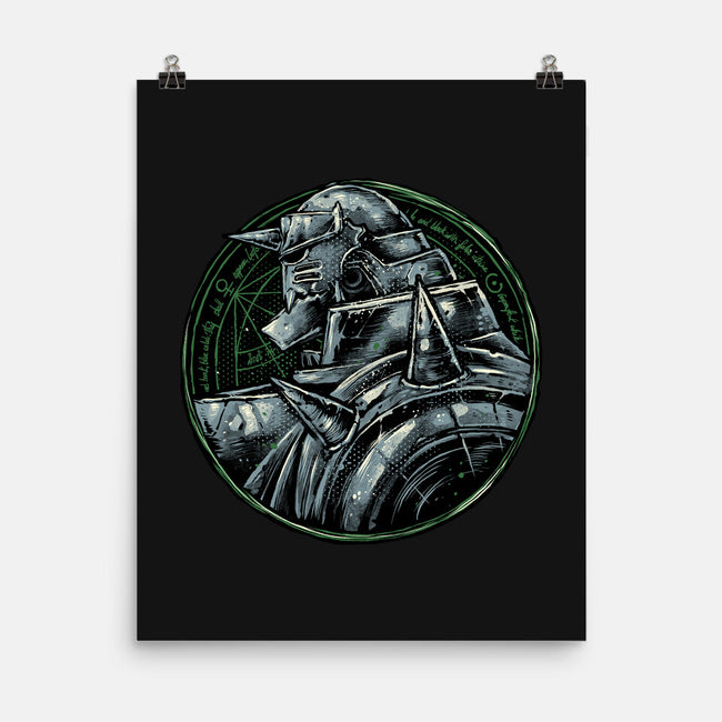 Metallic Soul-None-Matte-Poster-glitchygorilla