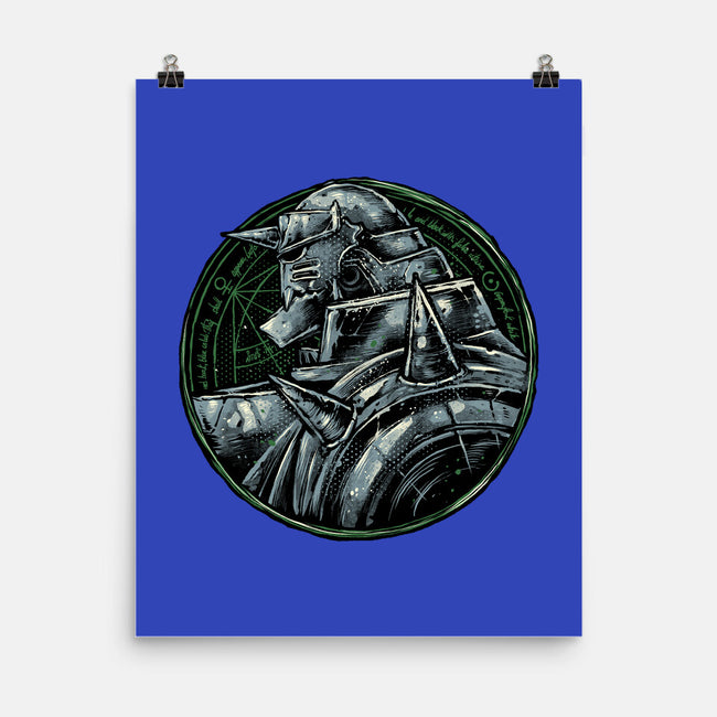 Metallic Soul-None-Matte-Poster-glitchygorilla