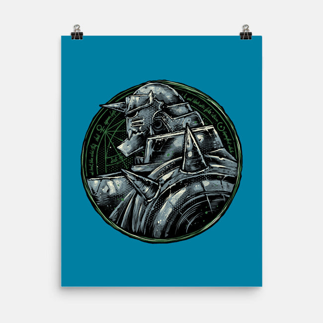 Metallic Soul-None-Matte-Poster-glitchygorilla