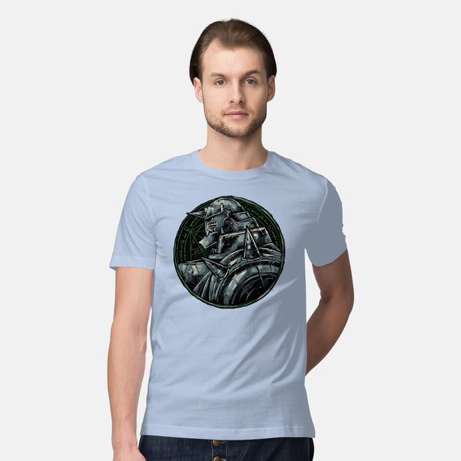 Metallic Soul-Mens-Premium-Tee-glitchygorilla