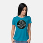 Metallic Soul-Womens-Basic-Tee-glitchygorilla