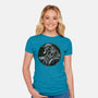 Metallic Soul-Womens-Fitted-Tee-glitchygorilla