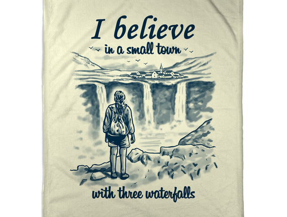 Small Town With Three Waterfalls