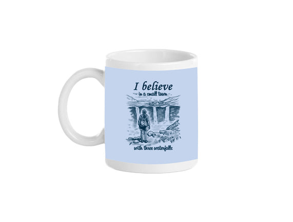 Small Town With Three Waterfalls