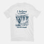 Small Town With Three Waterfalls-Womens-Fitted-Tee-NMdesign