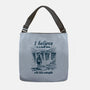 Small Town With Three Waterfalls-None-Adjustable Tote-Bag-NMdesign