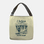 Small Town With Three Waterfalls-None-Adjustable Tote-Bag-NMdesign