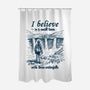 Small Town With Three Waterfalls-None-Polyester-Shower Curtain-NMdesign