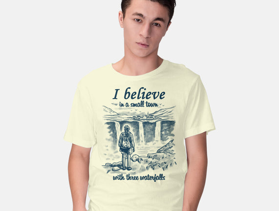 Small Town With Three Waterfalls