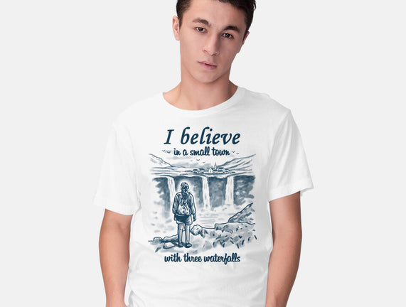 Small Town With Three Waterfalls